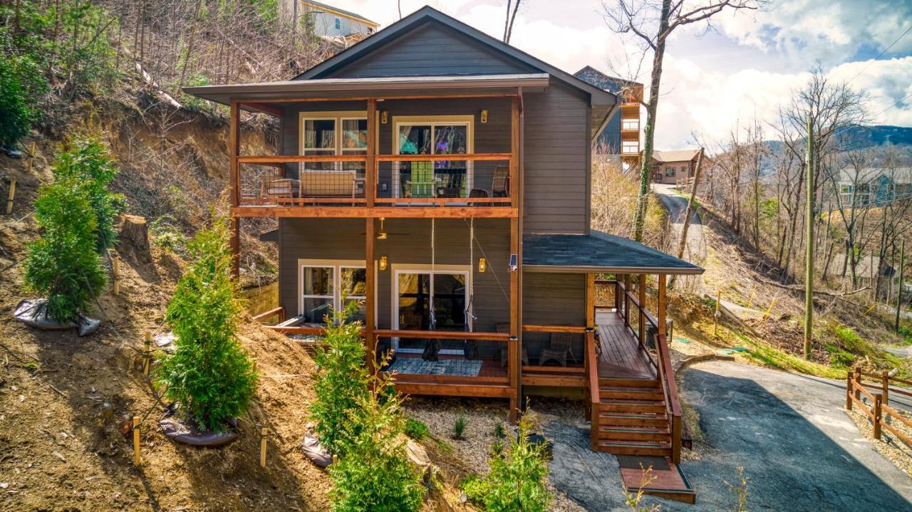 Mins To Gburg Sleeps 8 Hot Tub Arcade Area Pool Villa Gatlinburg Luaran gambar