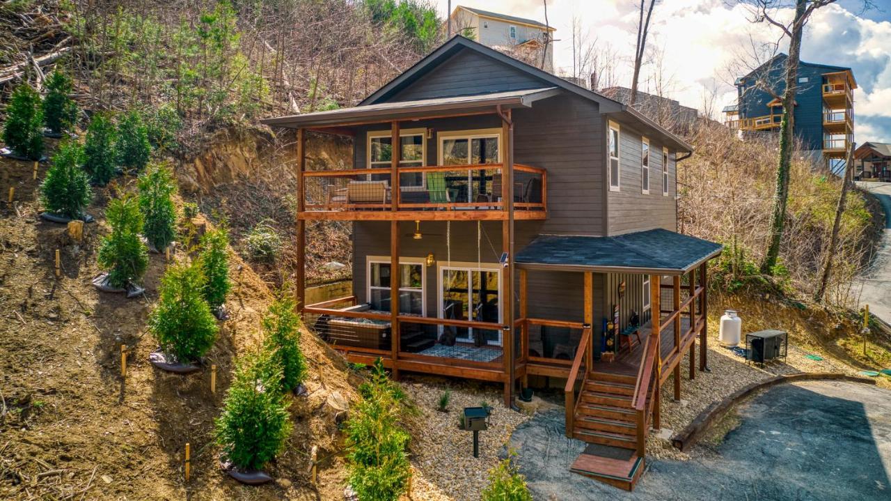 Mins To Gburg Sleeps 8 Hot Tub Arcade Area Pool Villa Gatlinburg Luaran gambar
